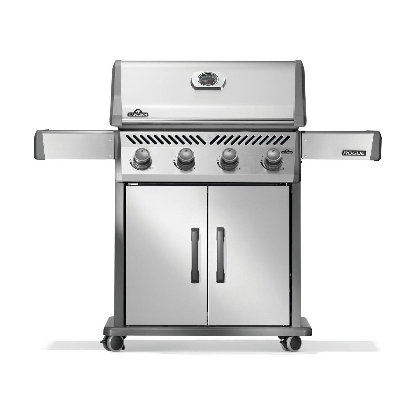 Napoleon R525NSS-2 Rogue 525 4-Burner Natural Gas Grill - Front - White Background thumbnail