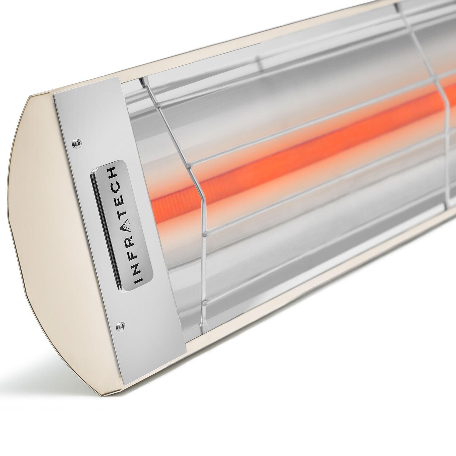 Infratech C-Series 48 Inch 2600W Single Element Electric Patio Heater - 240V - Almond - C2624AL