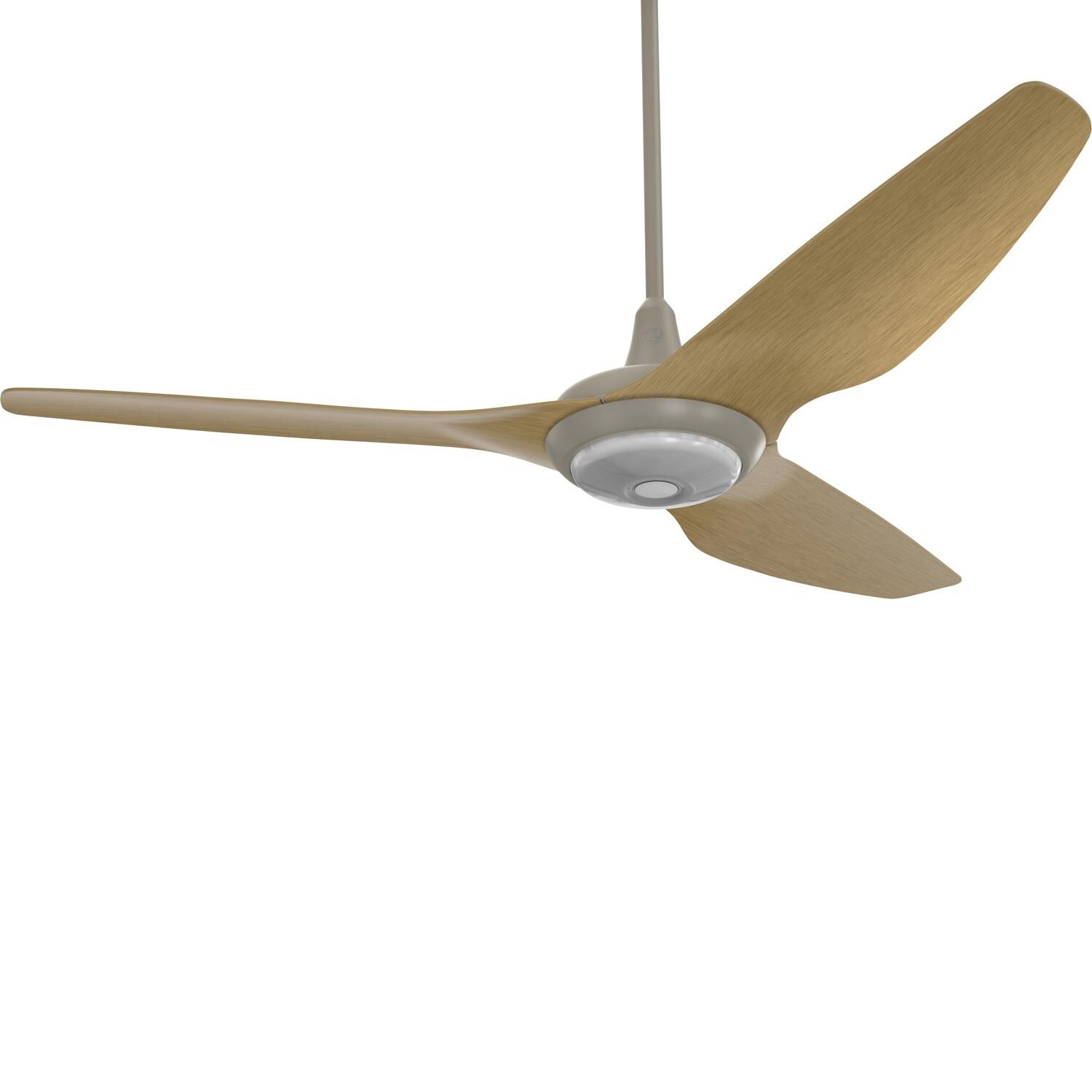 Big Ass Fans MK-HK4-052506A470F504G10I32S2 60-Inch Haiku Ceiling Fan Damp Universal Mount W/32-Inch Downrod & Downlight Satin Nickel/Caramel thumbnail