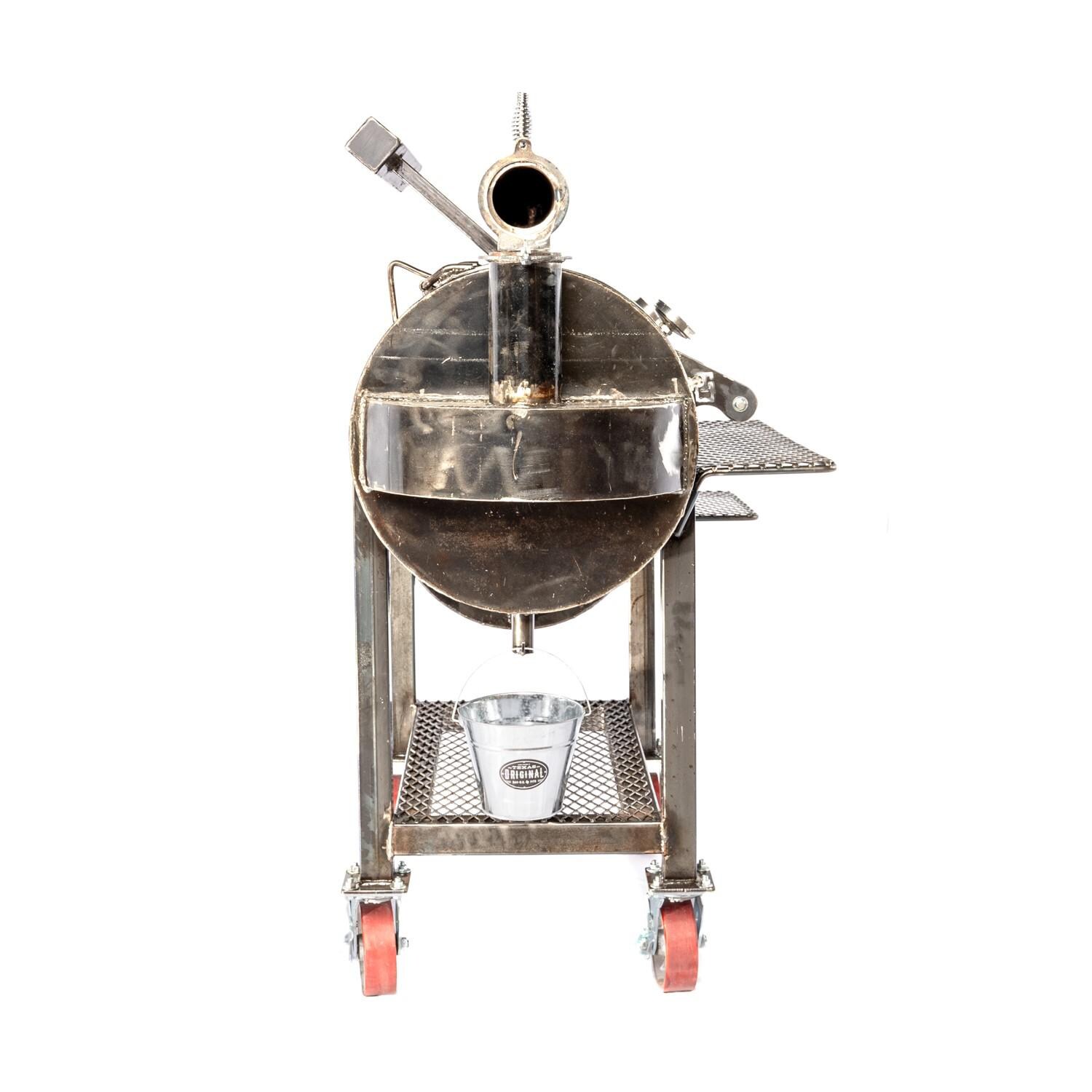 Texas Original Pits GFB-LEGEND 245224-XSL 24-Inch Legend Loaded - Side View W/ 2-Inch Grease Drain thumbnail