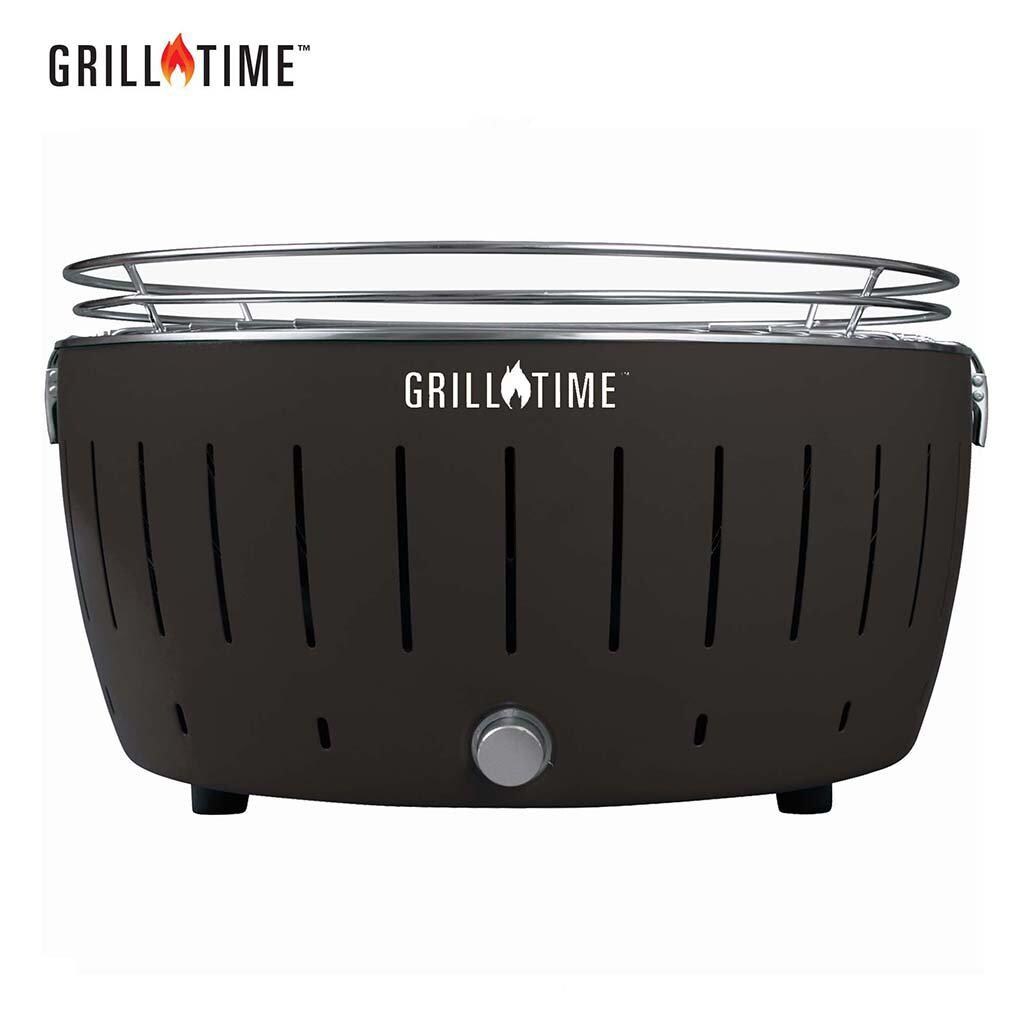 Grill Time Tailgater GTX Portable Charcoal Grill Starter Pack - Gray - UPG-G-18 image
