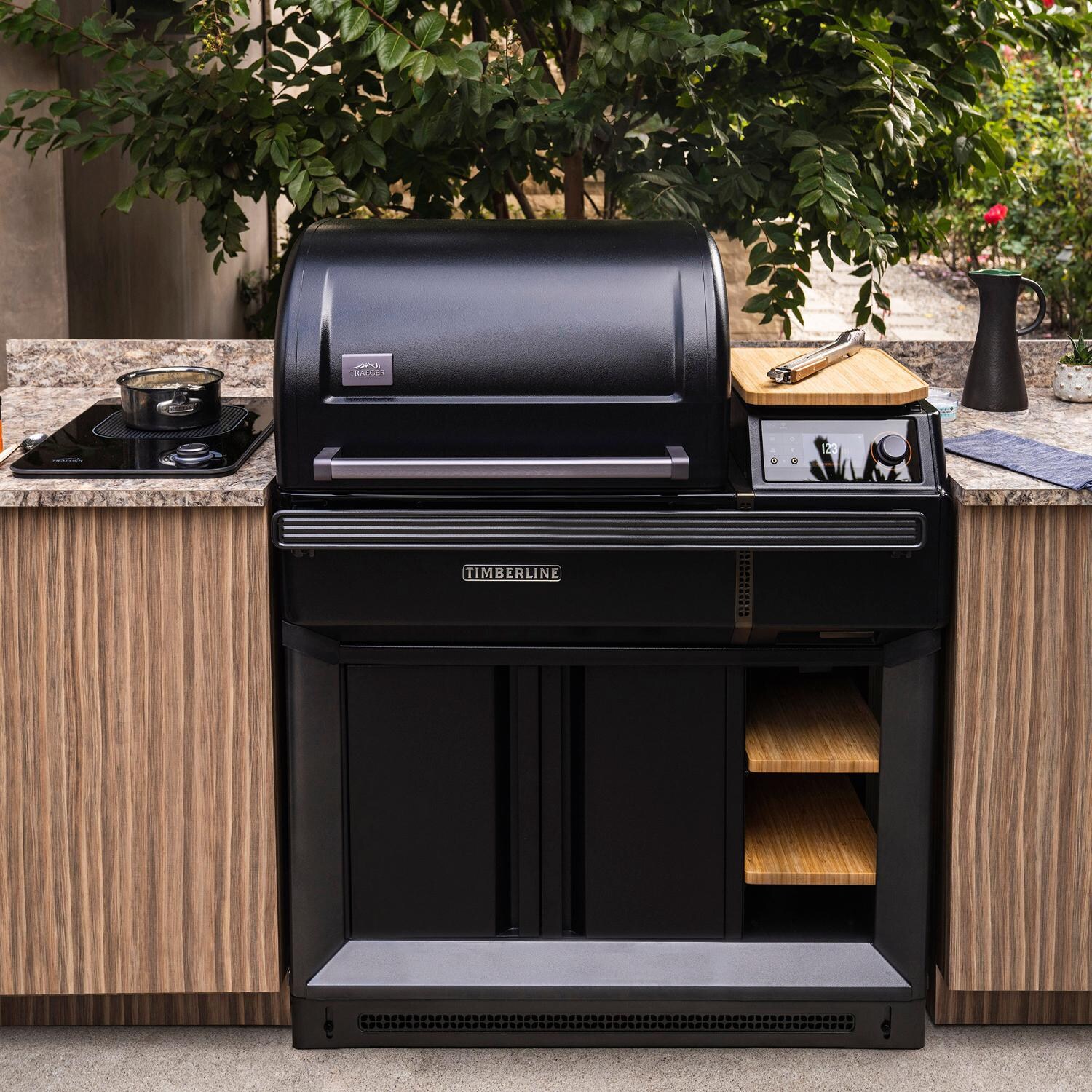 Traeger TBB86RLGTimberline Wood Pellet Grill With BAC682 Built-In Trim Kit thumbnail