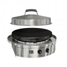 Evo Affinity Classic 25G Built-In Flattop Propane Gas Grill - 10-0095-LP