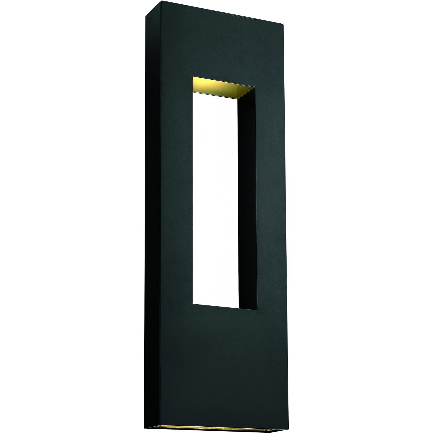Hinkley Lighting Atlantis 1639SK-LED 9W Three Light LED Outdoor Wall Sconce - Satin Black thumbnail