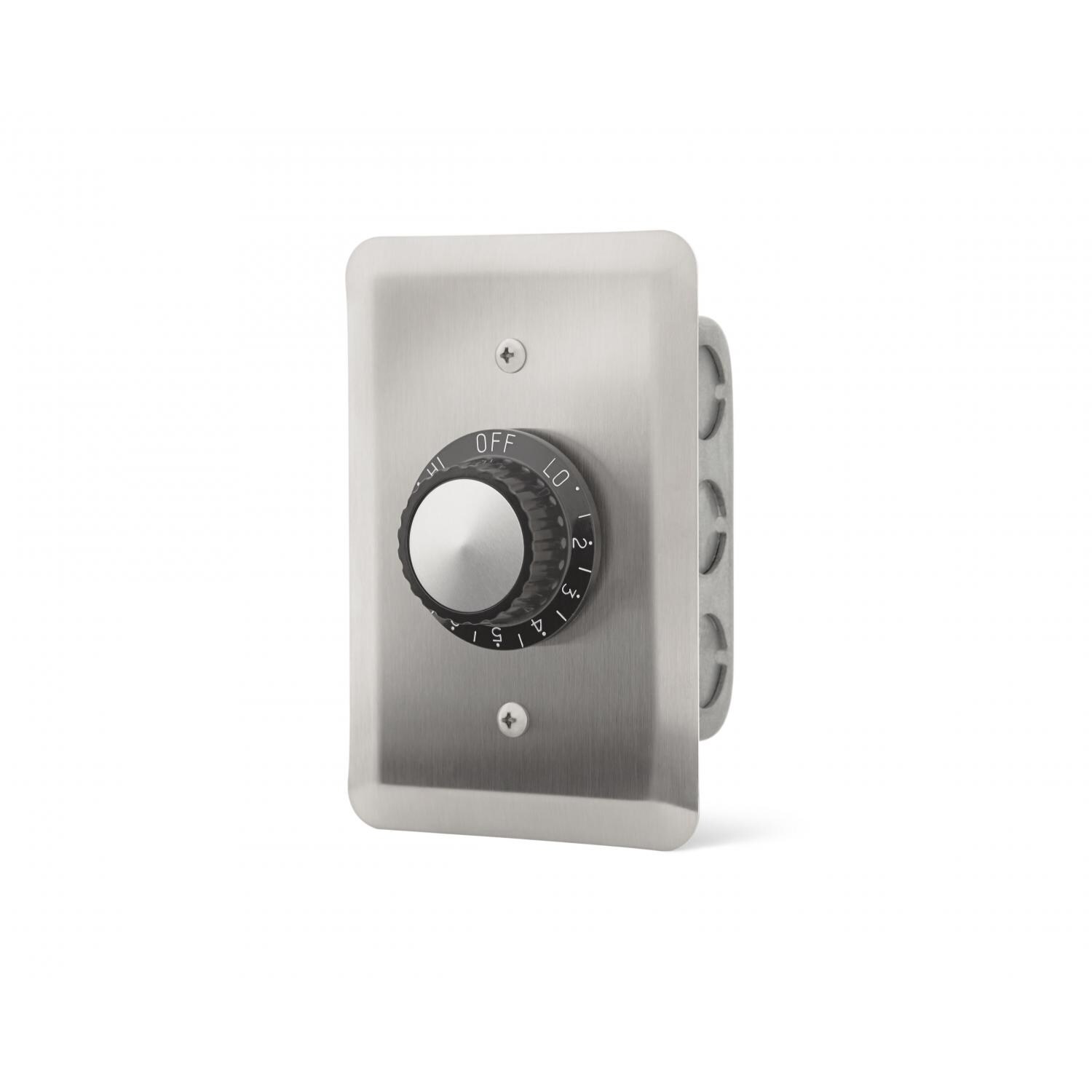 Infratech 240V Input Regulator Single Stainless Steel Wall Plate And Deep Gang Box - 14-4200 thumbnail