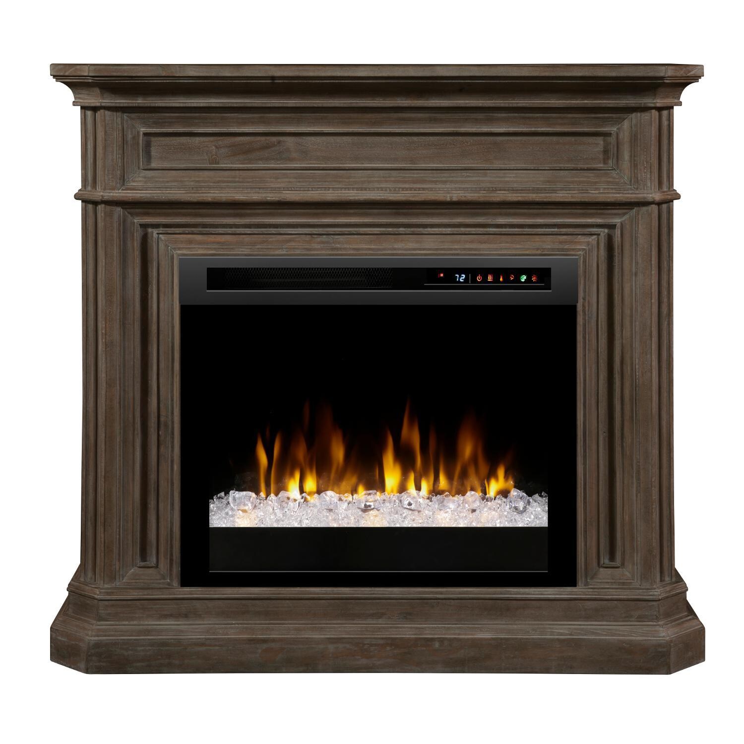 Dimplex - GDS28G8-1995BI - Ophelia 48-Inch Electric Fireplace Mantel - Acrylic Ember Bed - Biscotti thumbnail