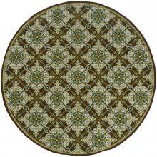 Oriental Weavers Caspian 7.10 Ft. Round Indoor/Outdoor Rug - 1005D image