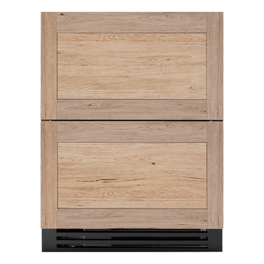 True TURADA-24-D-A~O ADA Height 24 Inch 4.2 Cu. Ft. Outdoor Refrigerator Drawers - Overlay Ready - White Background thumbnail