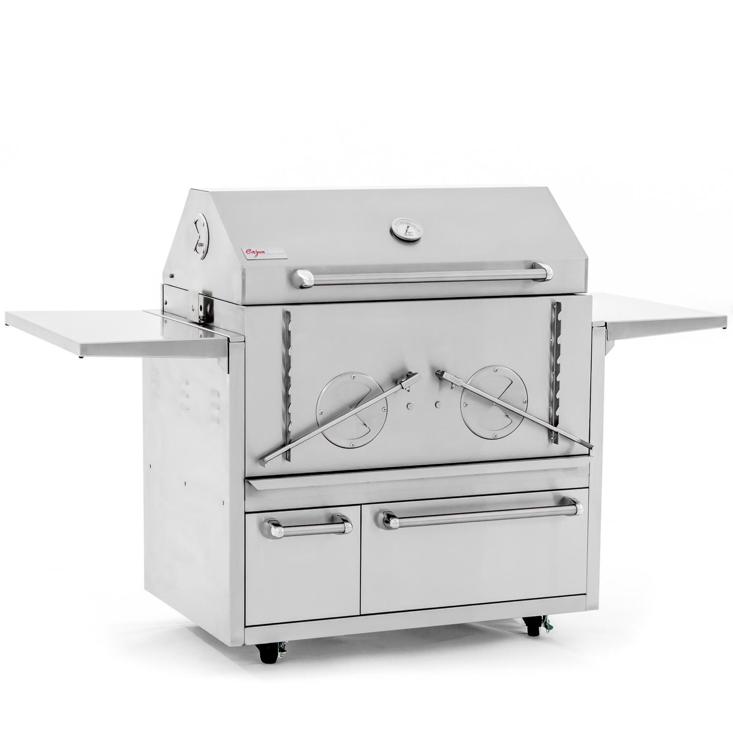Cajun Grill Preaux 36-Inch Freestanding Stainless Steel Charcoal Grill thumbnail