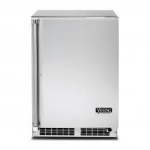Viking Professional 24-Inch 5.3 Cu. Ft. Right-Hinged Outdoor Rated Undercounter Solid Door Refrigerator - VRUO5240DRSS image