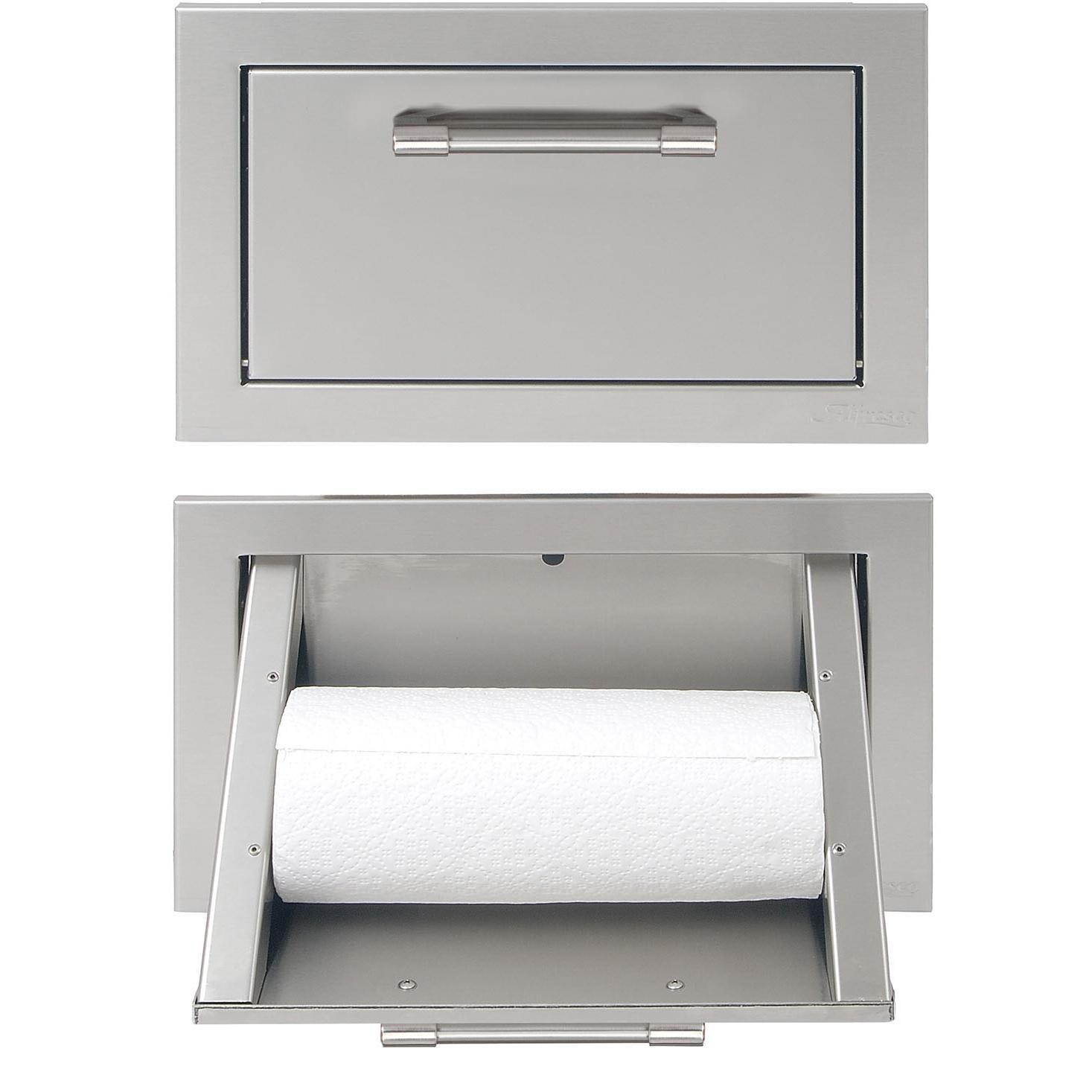 Alfresco 17-Inch Built-In Paper Towel Holder - AXE-TH