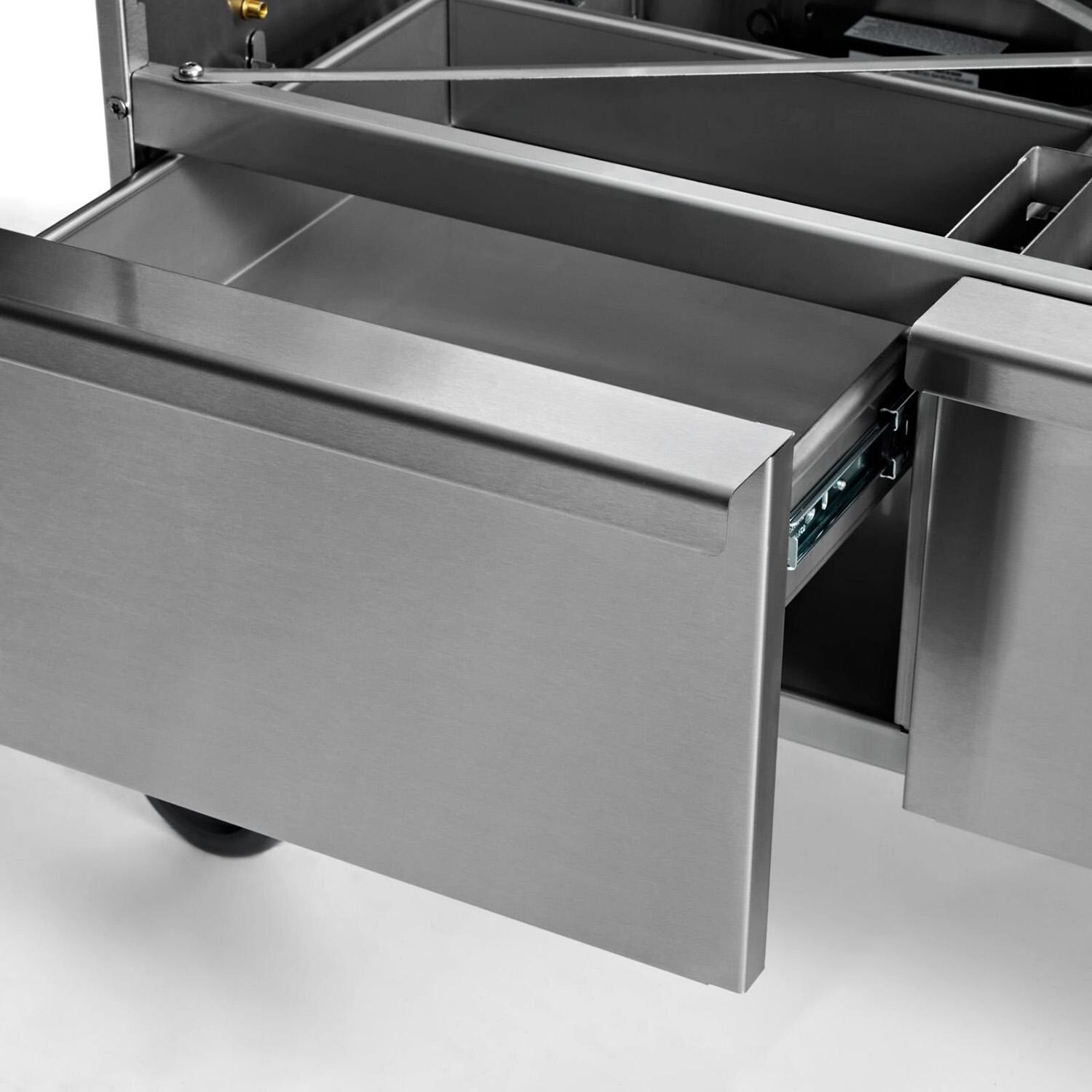 Lynx L601ADA-NG Sedona ADA 36 Inch Natural Gas Grill w/ One ProSear Burner - Drawer - Detail thumbnail