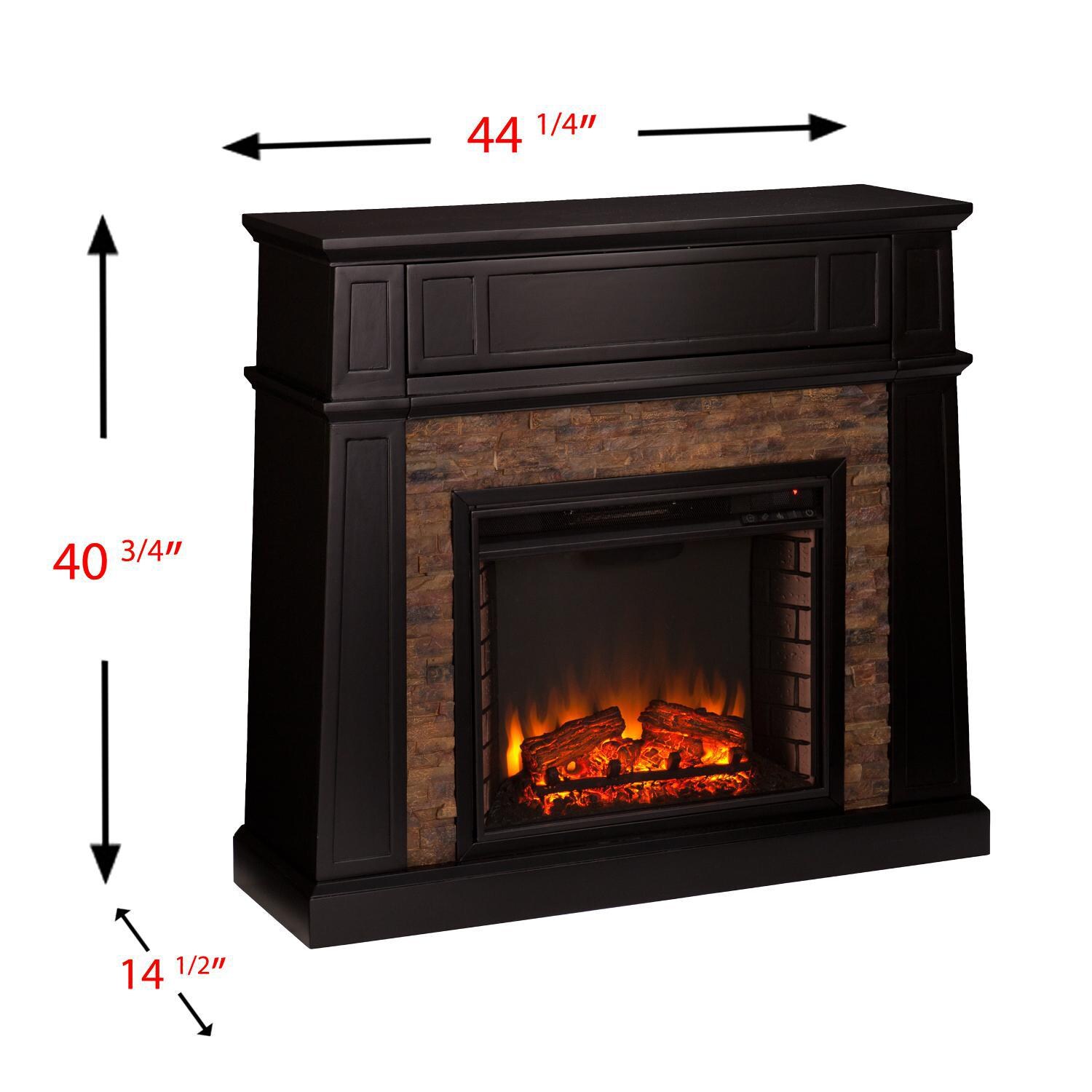 Southern Enterprises Crestwick 44Inch Electric Fireplace Mantel
