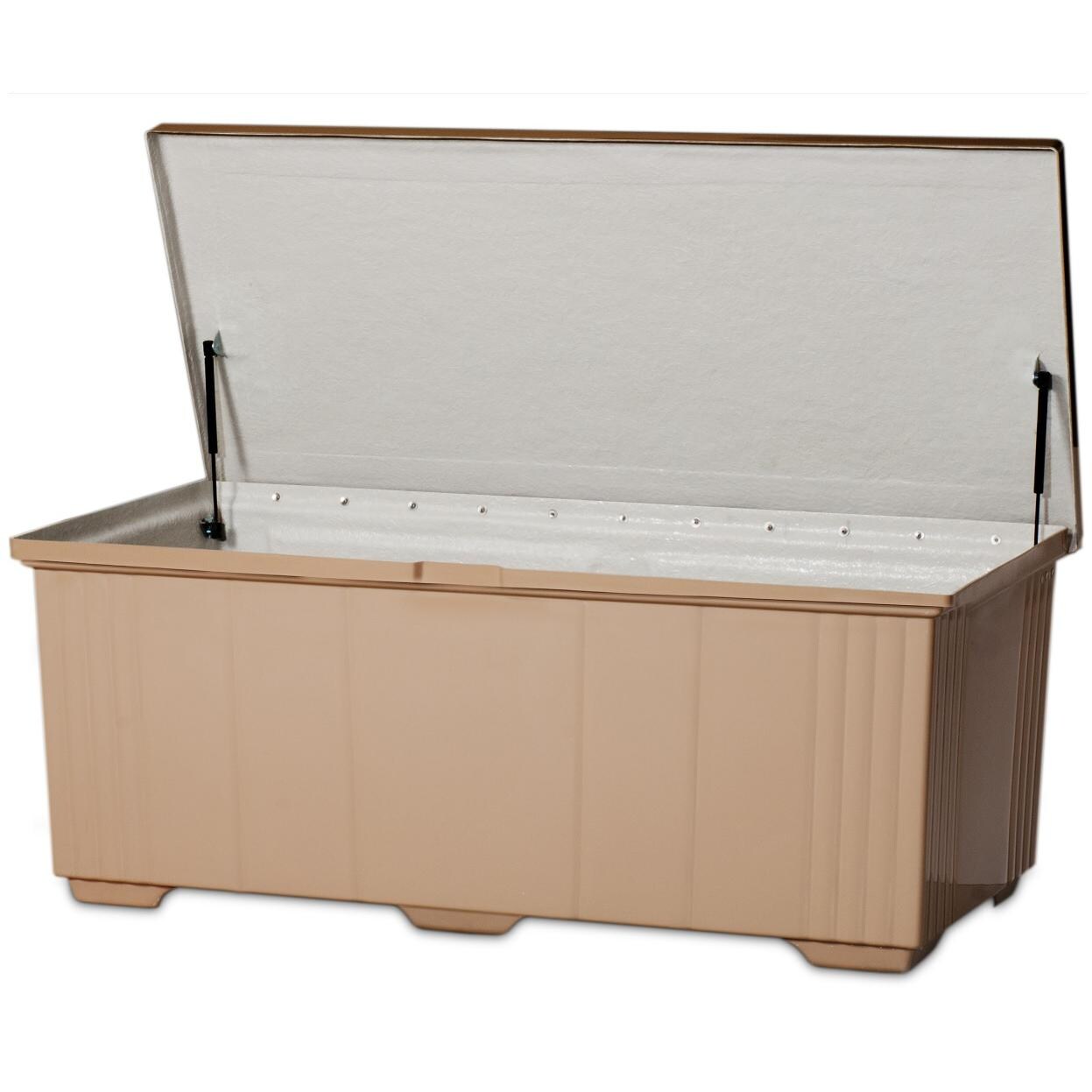 Designer Chests All-Weather Outdoor Storage Chest 627MB: Open View thumbnail