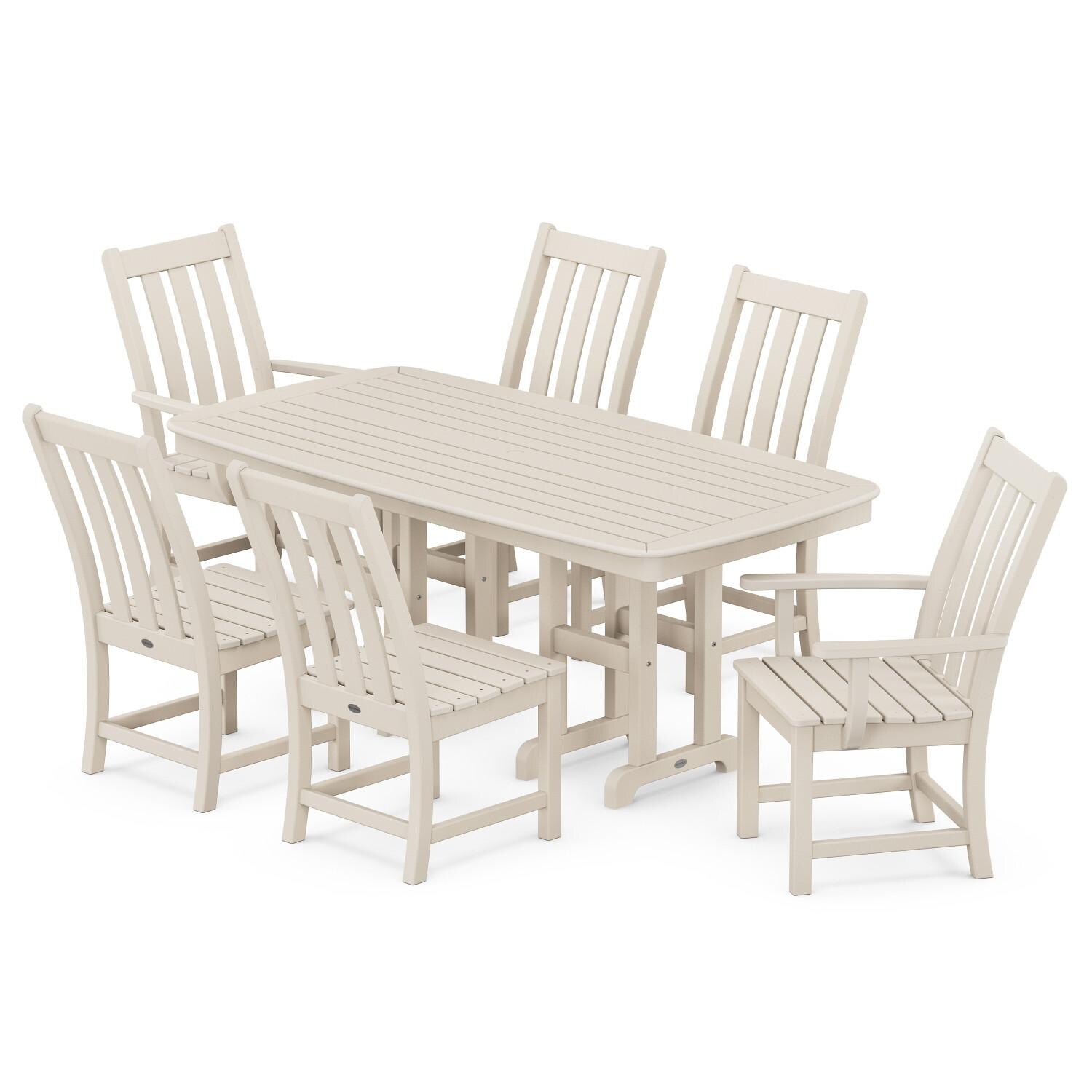 POLYWOOD PWS625-1-SA Vineyard 7-Piece Dining Set thumbnail