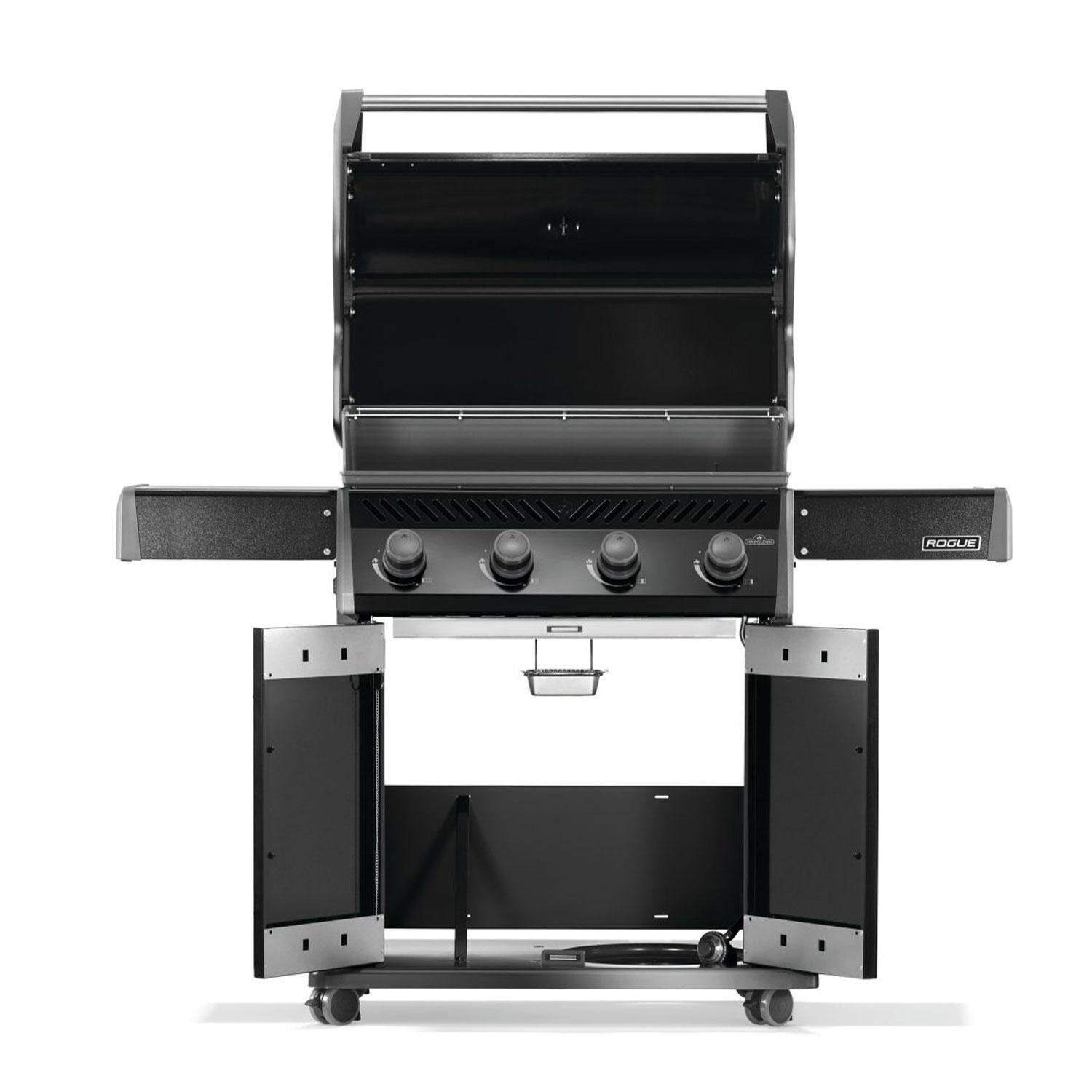 Napoleon R525PK-2-SS Rogue 525 Propane Gas Grill - Black - Interior - White Background thumbnail