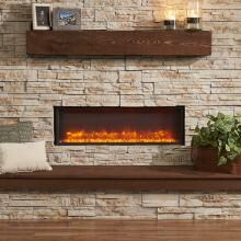 The Outdoor GreatRoom Company Gallery 44-Inch Linear Built-In Electric Fireplace - GBL-44 image
