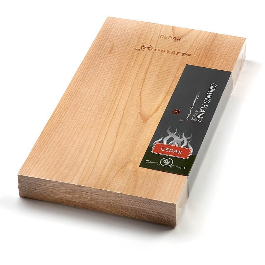 Outset Cedar 7 X 12-Inch Wood Planks - Set Of 4
