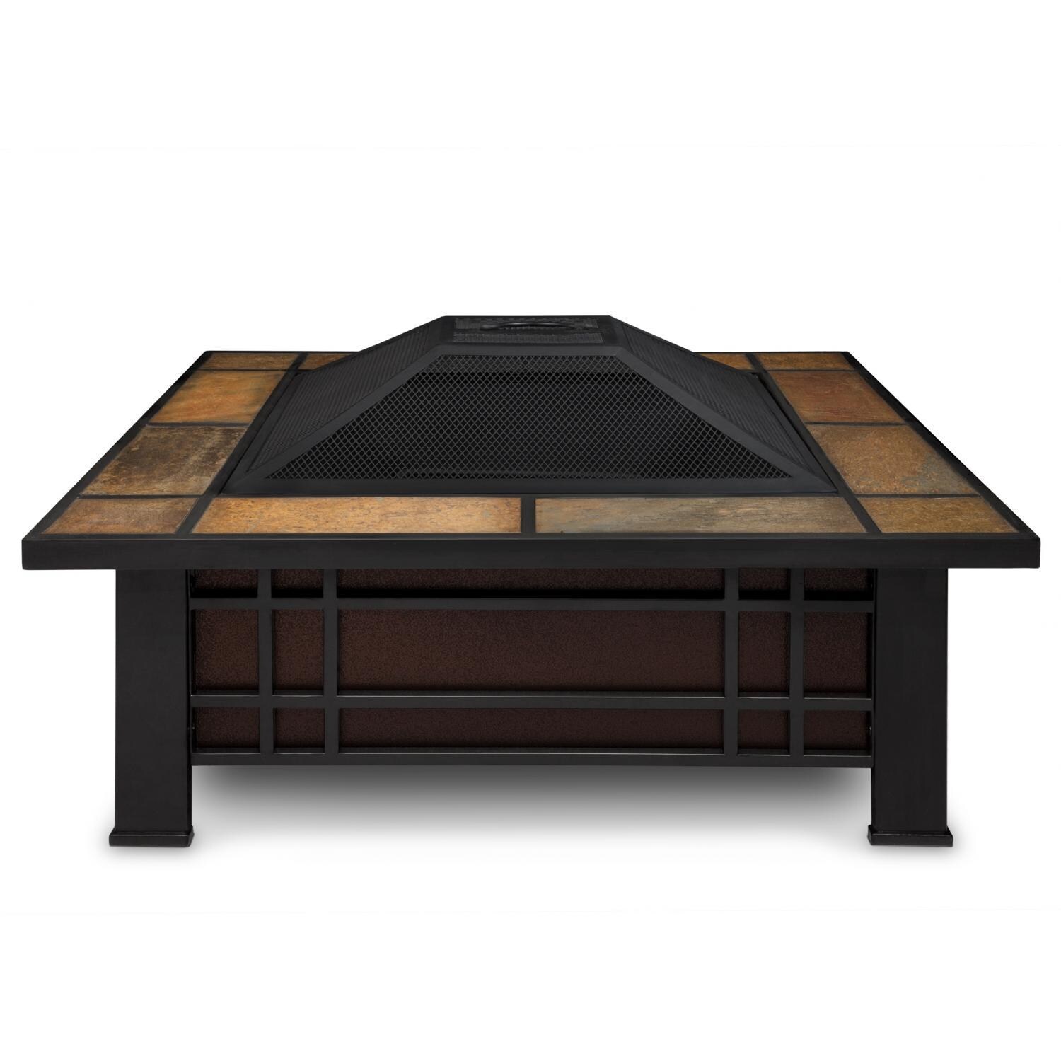 Ultimate Patio SC-906-BK Revere 33-Inch Wood Burning Fire Pit - Front View thumbnail