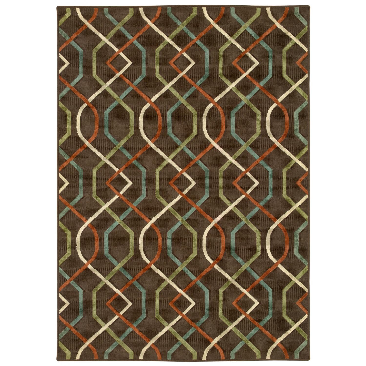 Oriental Weavers Montego 7.8 X 10.8 Indoor/Outdoor Rug - 896N
