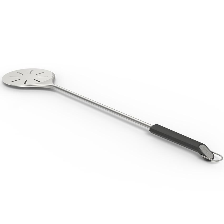 Everdure EPTURNPEEL Aluminum Pizza Turning Peel - Angled Top View thumbnail