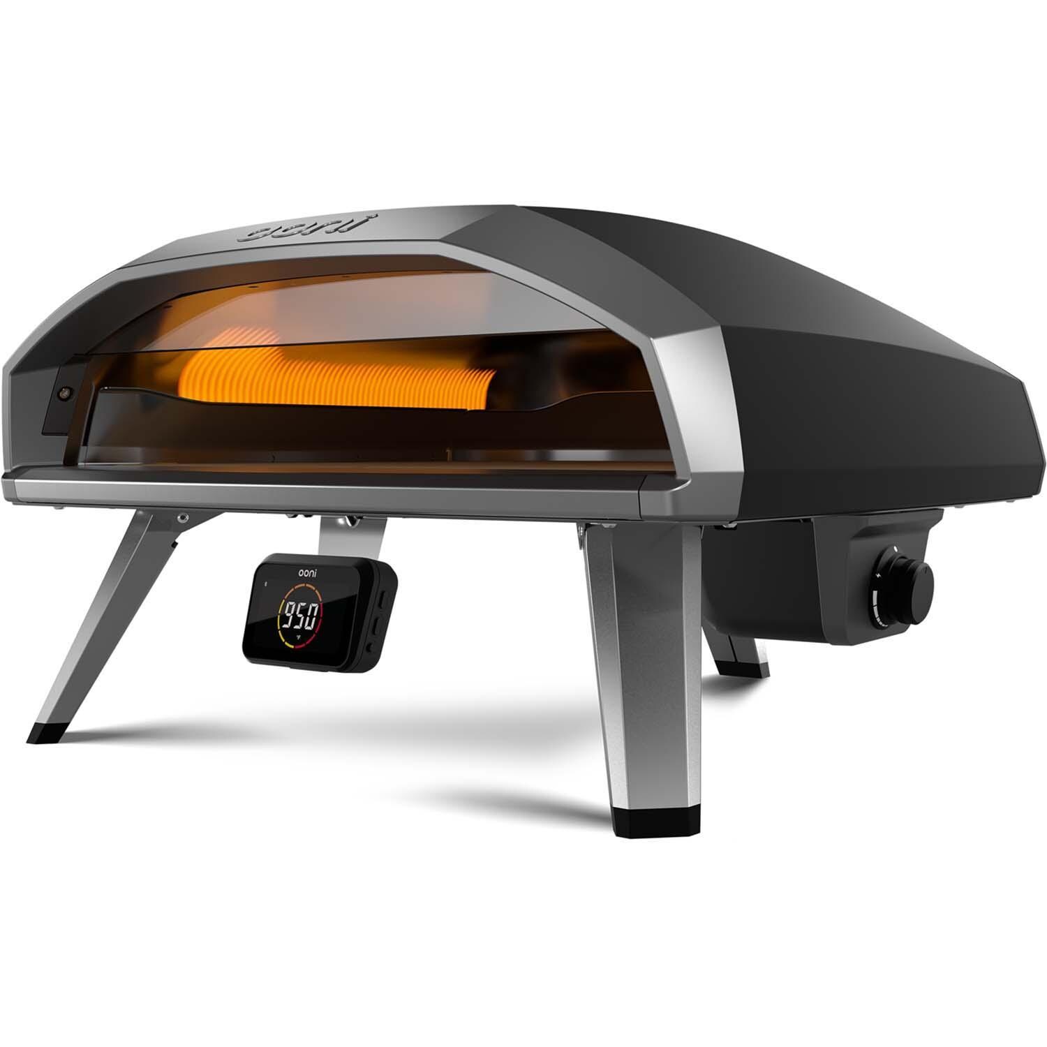 Ooni UU-P2D900 Koda 2 Pro 18 Inch Propane Portable Pizza Oven - Black - White Background thumbnail