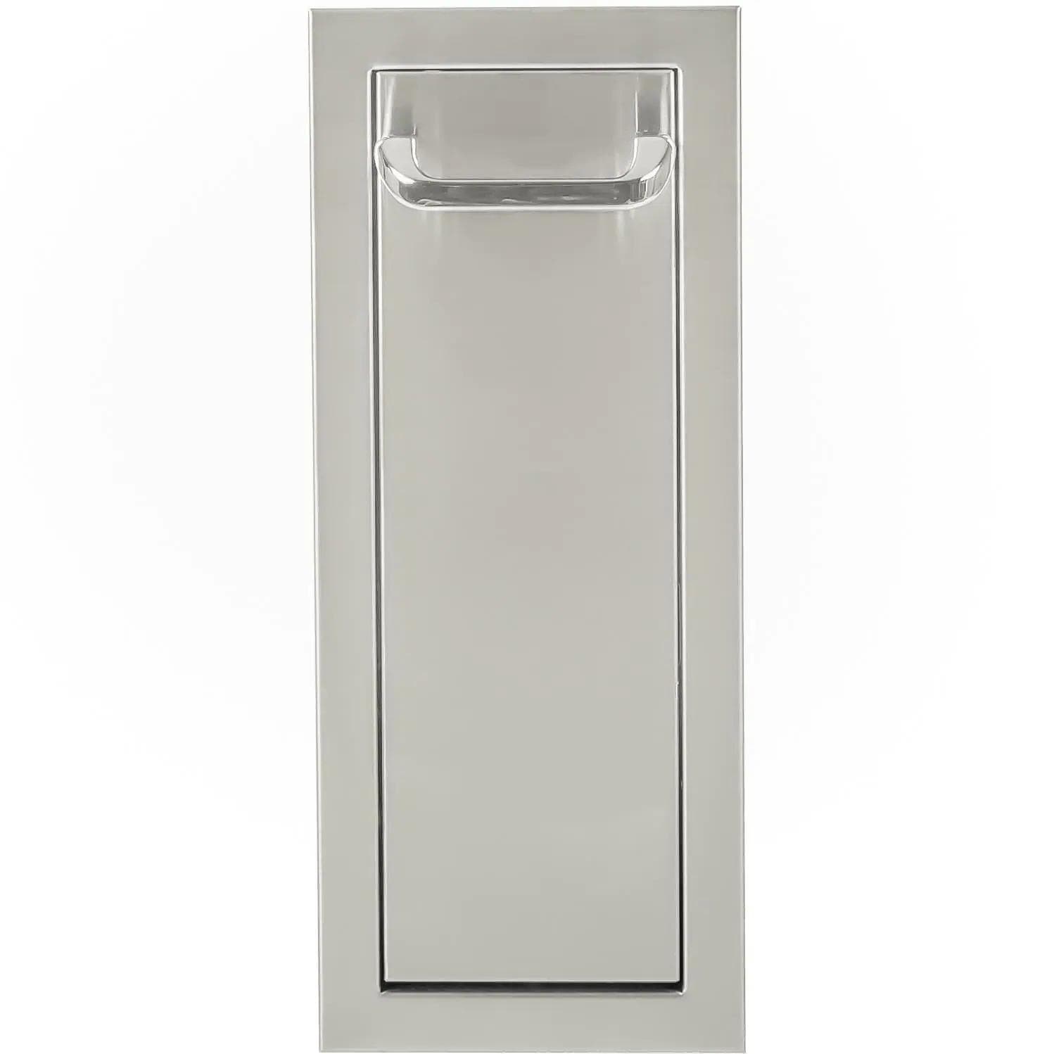 BBQGuys Signature 8-in Contempo/Traditional Stainless Steel Spice Rack - Traditional - White Background thumbnail