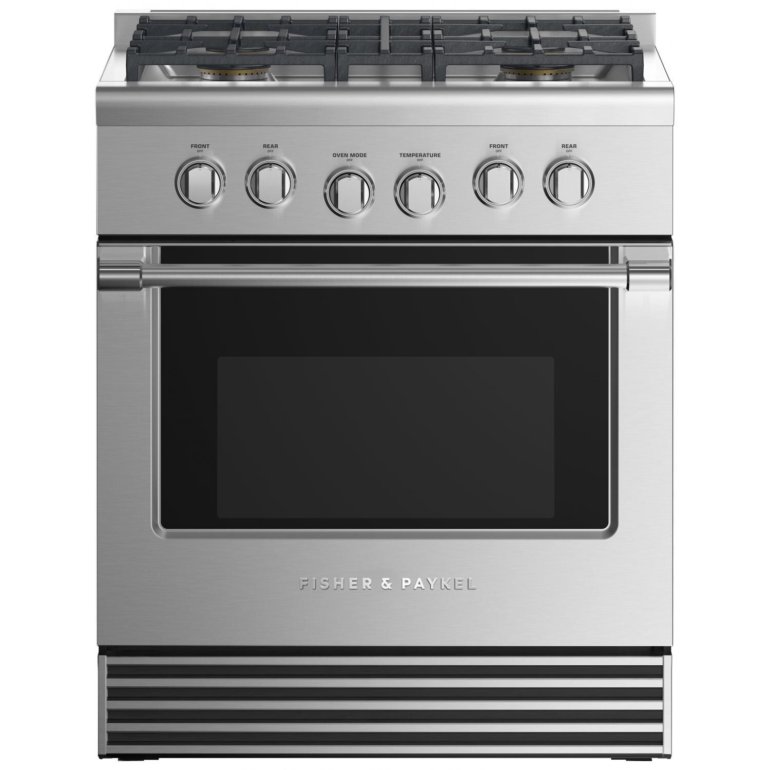 Fisher Paykel Professional (Formerly DCS) 30-Inch 4-Burner Propane Gas Range - RGV2-304L N