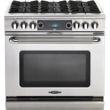Capital Connoisseurian 36-Inch 6-Burner Dual Fuel Range - Natural Gas - COB366N image