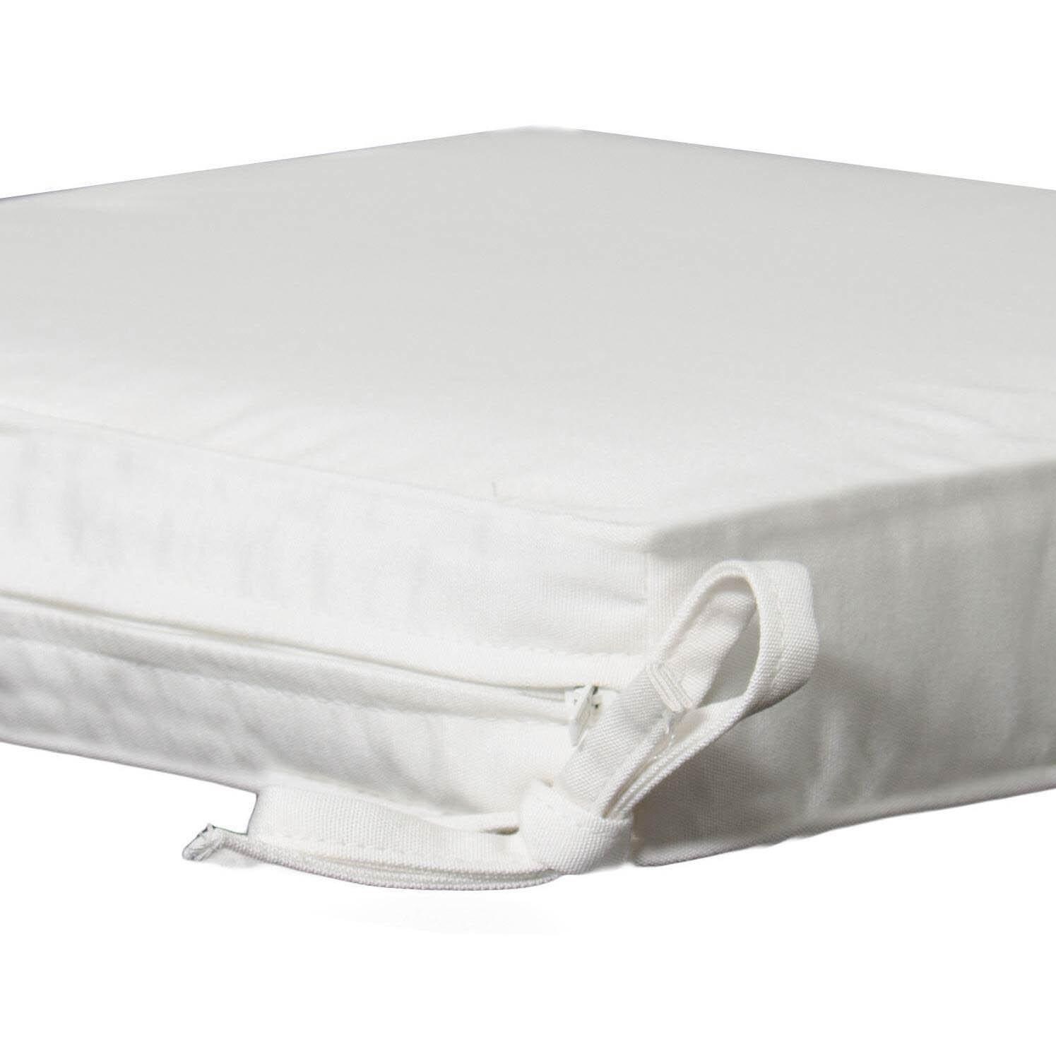 Medium Replacement Seat Cushion With Knife Edge - Zipper and Tie Detail thumbnail