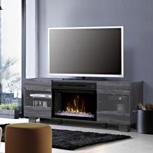 Dimplex Multi-Fire XD Max 62-Inch Electric Fireplace Media Console - Acrylic Ice Embers - Carbon - GDS25GD-1651CW image