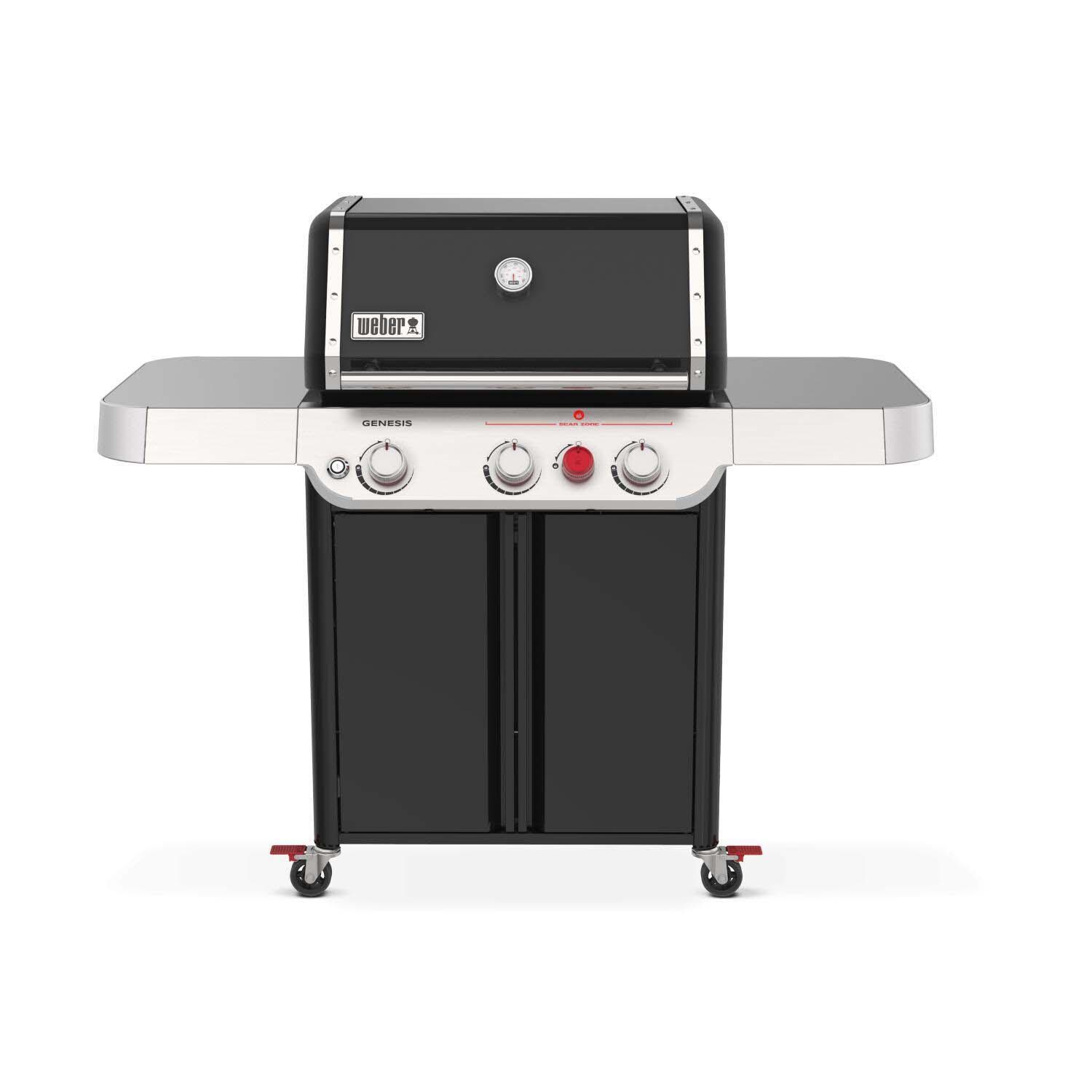 Weber 1500533 GENESIS E-325 Propane Gas Grill in Black - White Background thumbnail