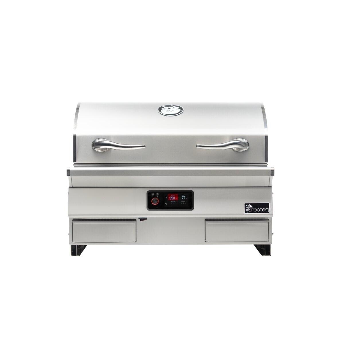 recteq RT-1300ES E-Series 1300 Built-In Wood Pellet Grill - Front - White Background thumbnail