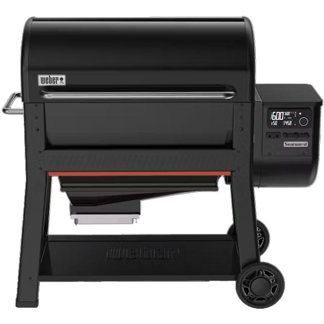 Weber 1500121 Searwood XL 600 Pellet Grill - Display - White Background thumbnail