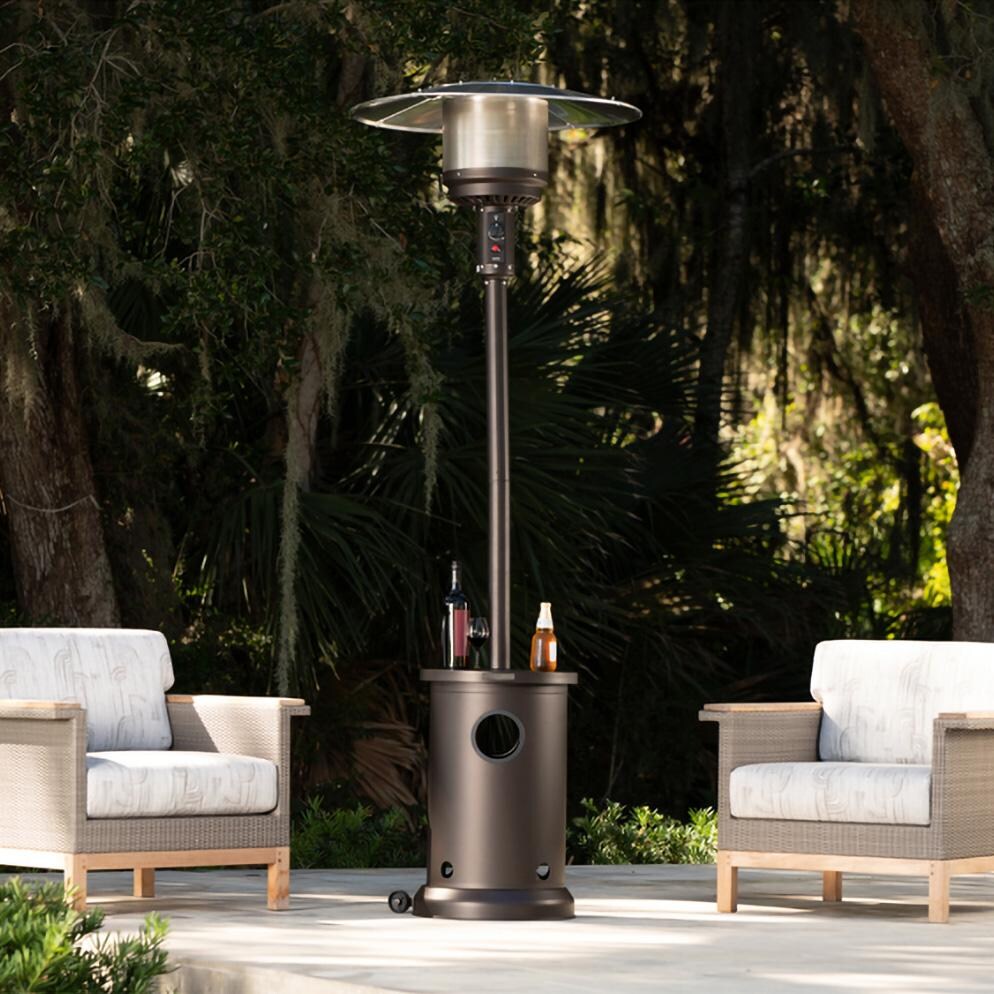 Portable Heaters Stand Up Propane Patio Heater Free Shipping