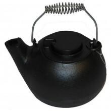 Cajun Classic 2-Quart Seasoned Cast Iron Tea Kettle - GL10498S image