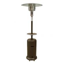 AZ Patio Heaters 41,000 BTU Propane Gas Patio Heater With Table - Hammered Bronze - HLDS01-CGT image