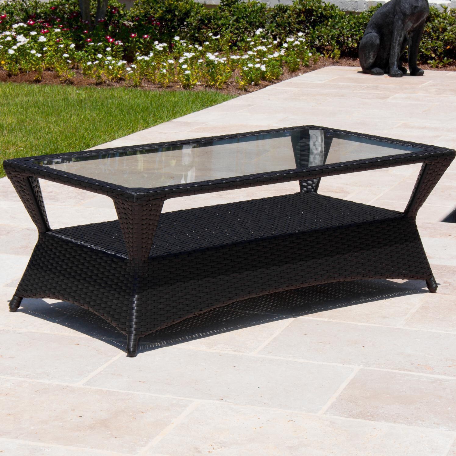 Providence Resin Wicker Patio Coffee Table By Lakeview Outdoor Designs