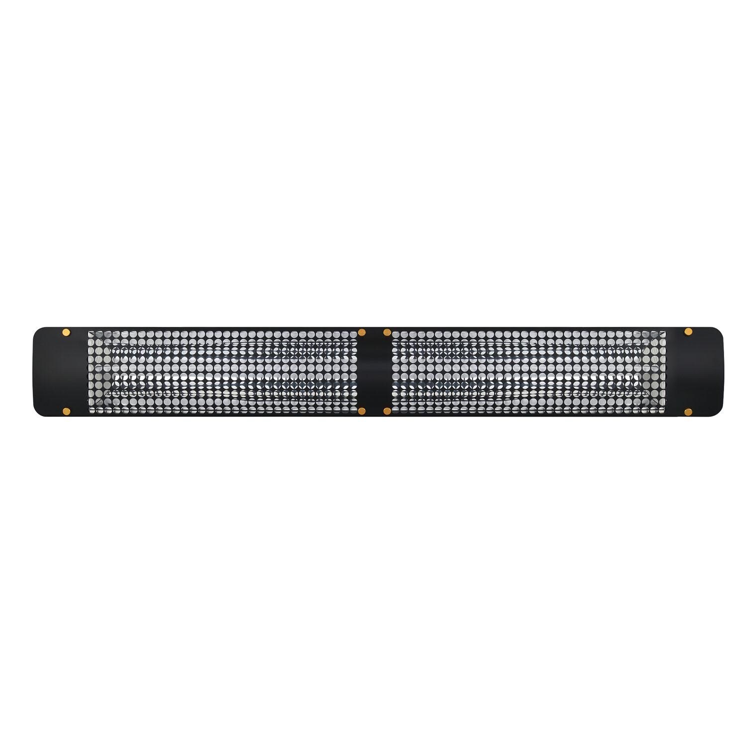 Eurofase EF30208B7 Admiral Series 61 Inch 3000 Watt Single Element Marine Grade 208V Electric Patio Heater in Black - Off - White Background thumbnail