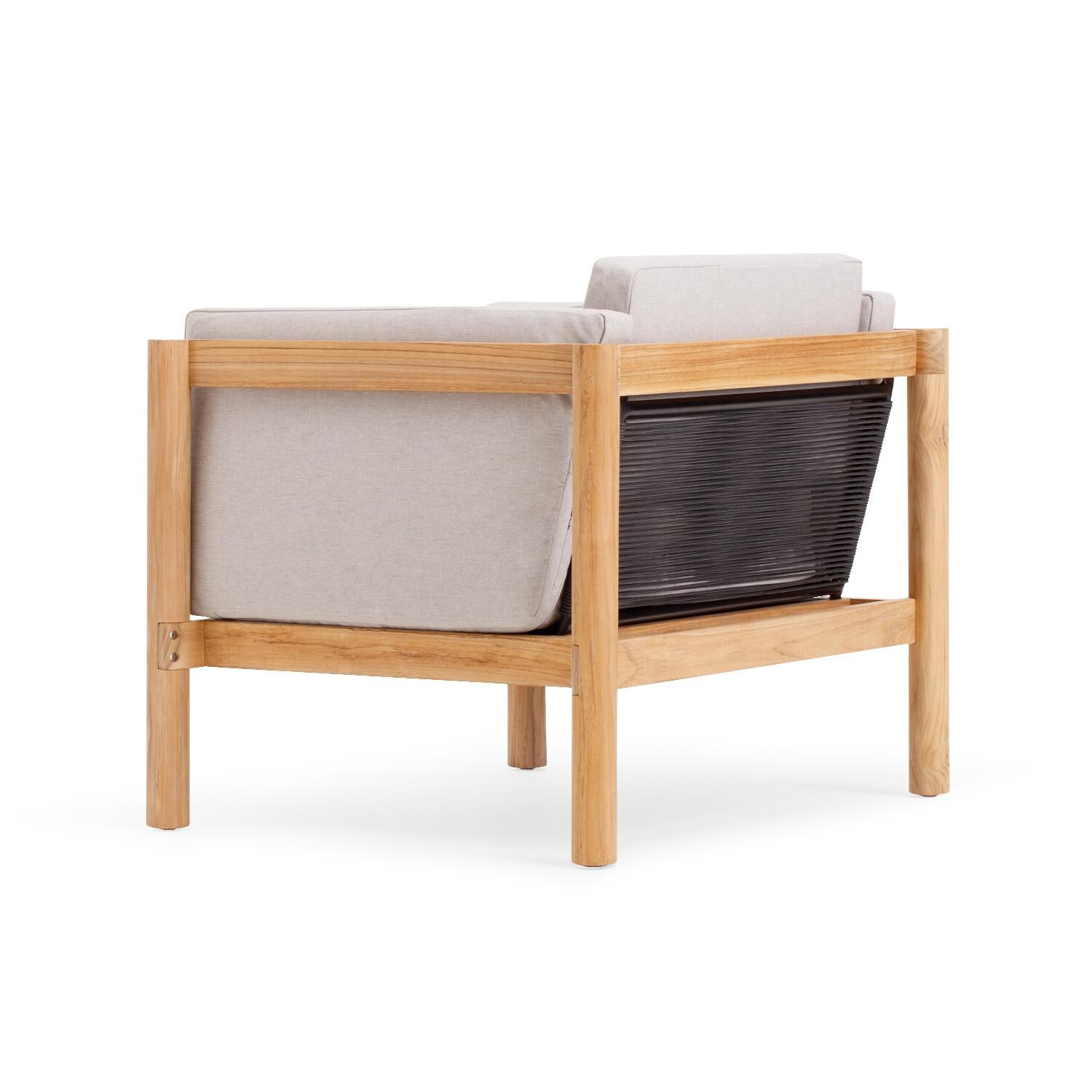 Neighbor CHAIR1 - AS Chair W/ Sunbrella Cushion Arms - Rear View thumbnail