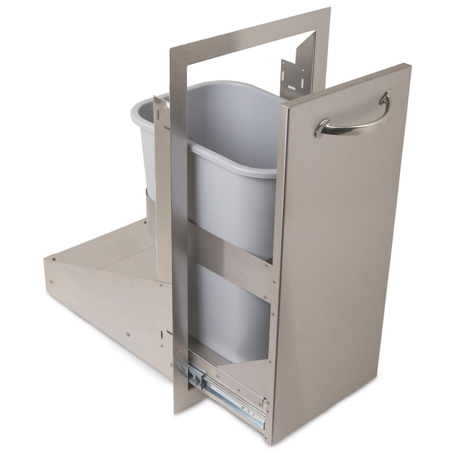 Artisan ARTP-TC-15SC 15-Inch Soft-Close Roll-Out Trash Center - Open thumbnail