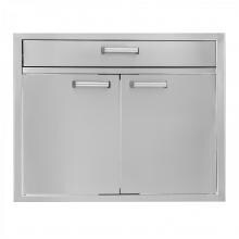 BBQGuys.com Sonoma Series 30-Inch Stainless Steel Double Door & Single Drawer Combo image