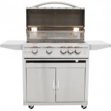 Blaze LTE 32-Inch 4-Burner Natural Gas Grill With Rear Infrared Burner & Grill Lights - BLZ-4LTE2-NG image