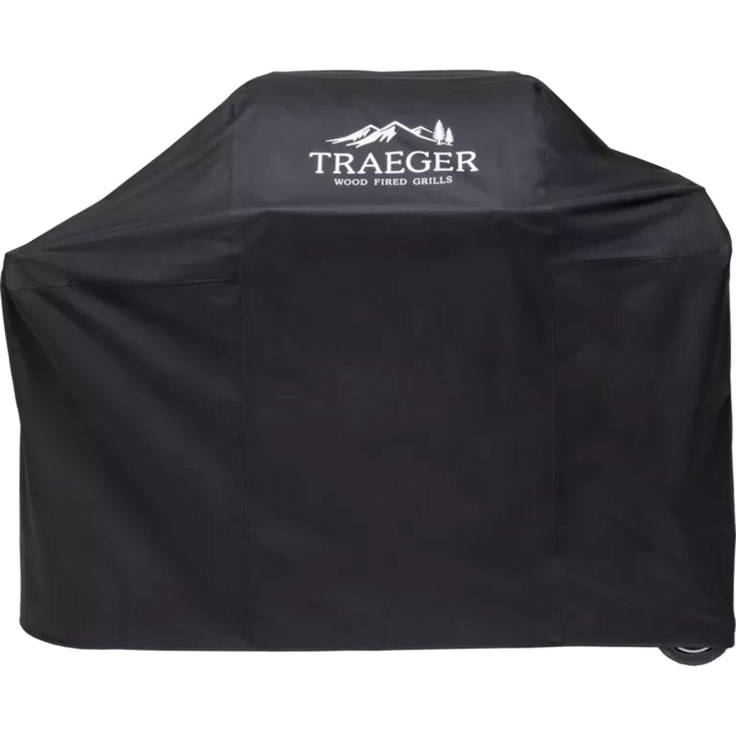 Traeger All-New Timberline Wi-Fi Controlled Wood Pellet Grill w/ WiFire 5 Pc Bundle - Cover Front - White Background thumbnail