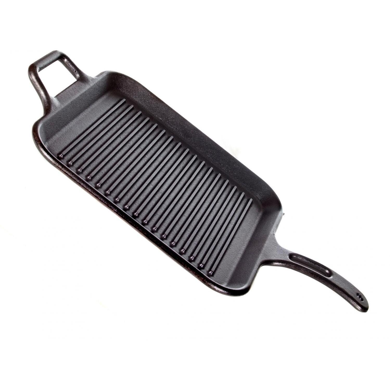 Lodge 12 Inch Square Cast Iron Grill Pan thumbnail