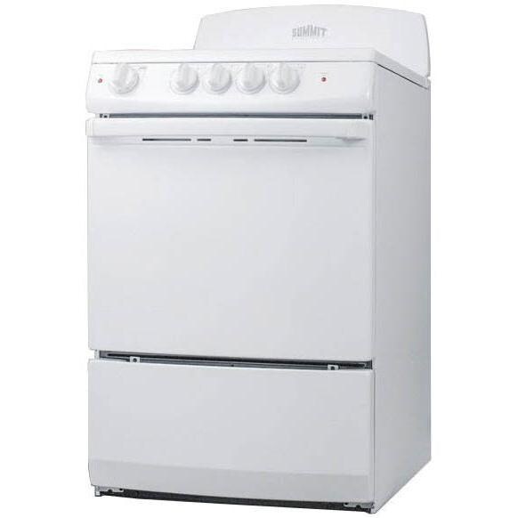 Summit 24-Inch Electric Range - Angle thumbnail