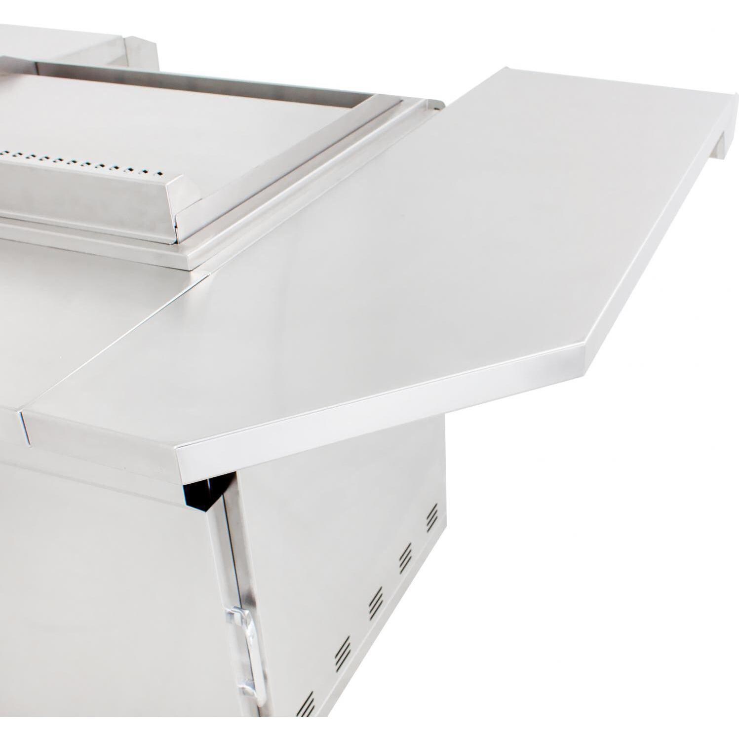 Blaze 30-Inch Natural Gas Griddle On Deluxe Cart - Side Table thumbnail