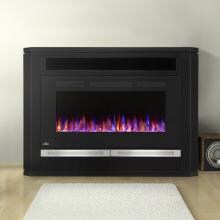 Napoleon Alanis 54-Inch Electric Fireplace Media Console with 42-Inch Allure Phantom Firebox - Black - NEFP42-1815B image