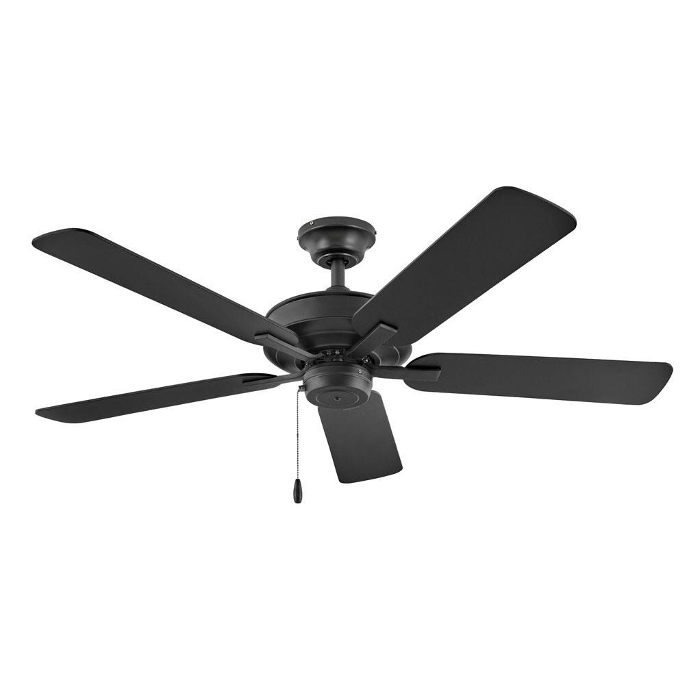 Hinkley Lighting Metro Wet 52 Inch Indoor / Outdoor Ceiling Fan - Matte Black - 903352FMB-NWA image