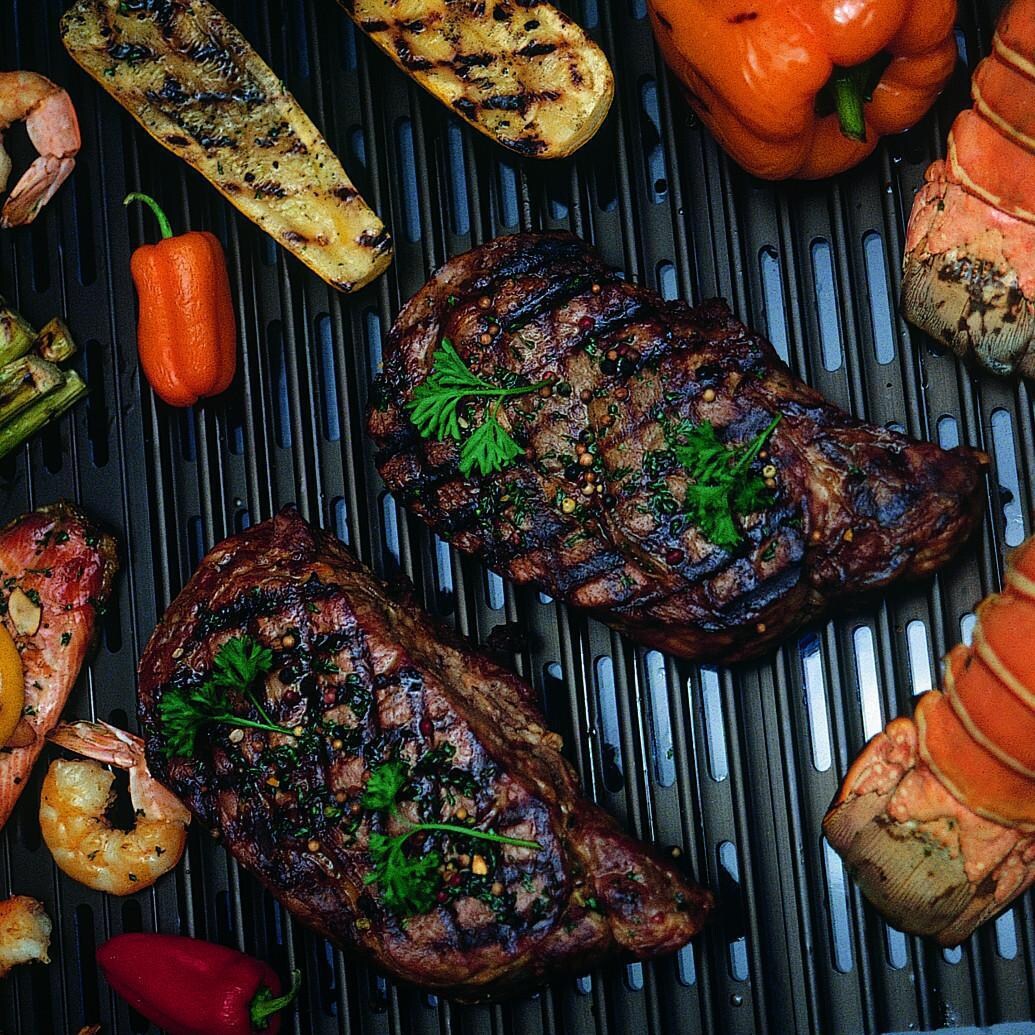 MHP SearMagic Cooking Grid - With Food thumbnail